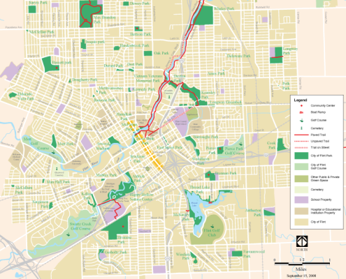 City of Flint Parks Map – The Greenway Collaborative