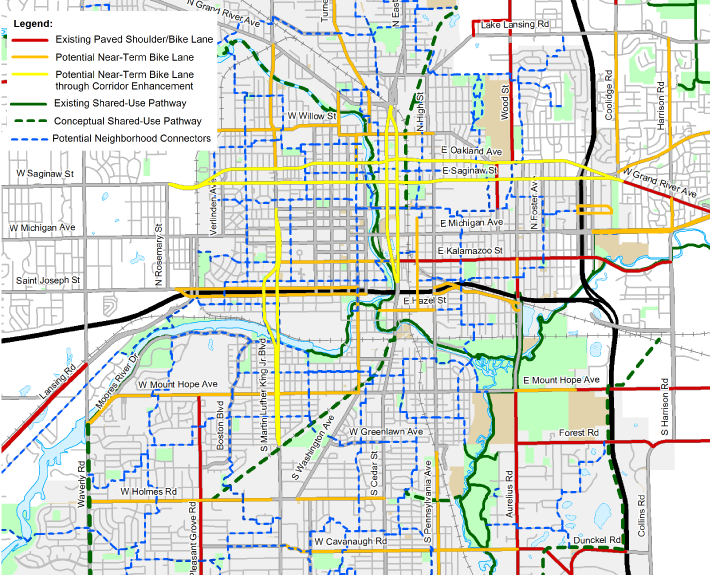 City of Lansing Non-motorized Transportation Plan – The Greenway ...