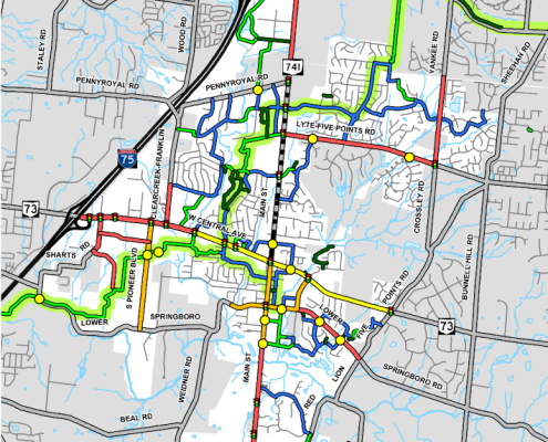 City Of Springboro 2013 Bicycle And Pedestrian Plan – The Greenway 