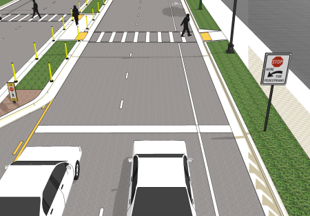 Mid-block Crosswalks for Arterial Five Lane Roadways – The Greenway ...